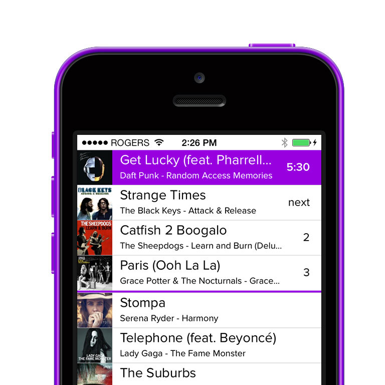 Party Monster, a queueing DJ app for iPhone and iPad