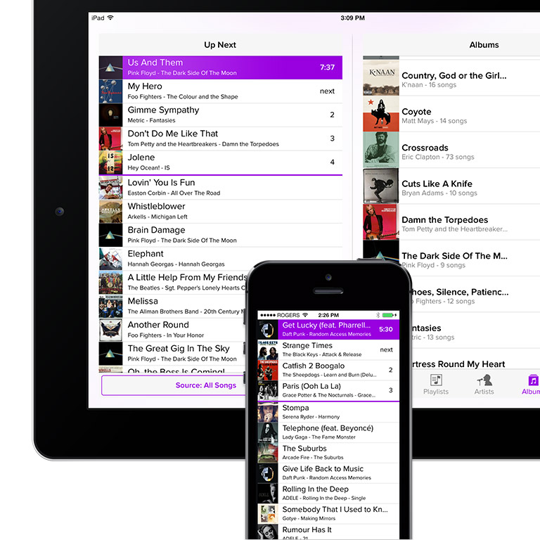 Party Monster, a queueing DJ app for iPhone and iPad