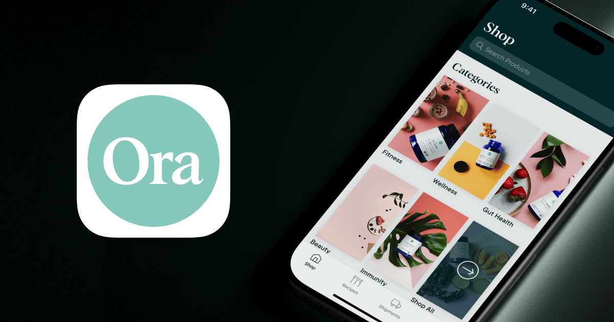Steamclock's case study for Ora Organic